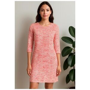 J. McLaughlin Women Size S Sophia Catalina Cloth Sheath Dress Vacation Office